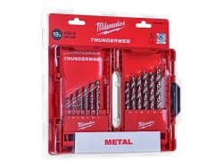 Milwaukee ThunderWeb HSS-G Metal Drill Bit Set - 19pcs