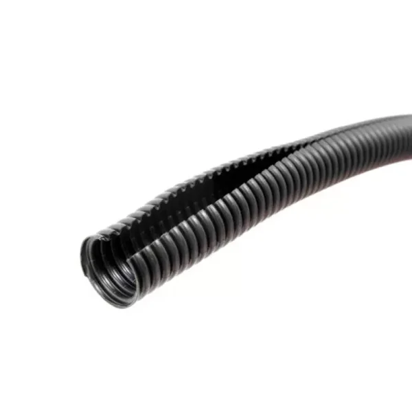Black Flexible Split Conduit - 5M, 25mm - TradeWest
